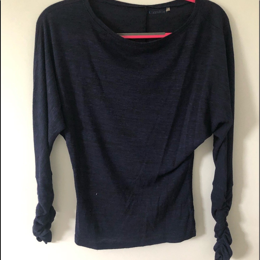 Black and blue long sleeve